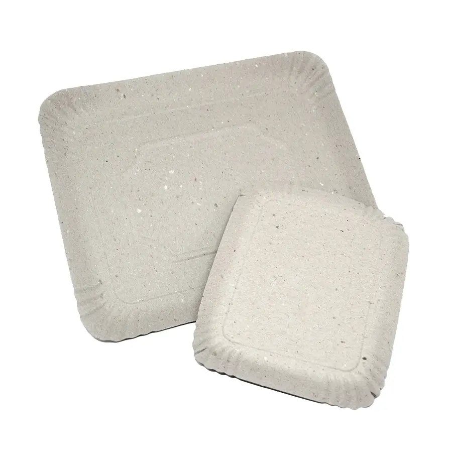 BANDEJA CARTON GRIS RECT. Nº 5 DPM X 100 UNIDADES