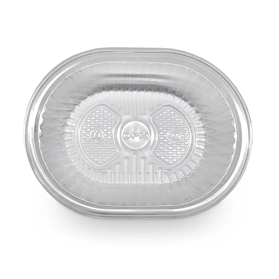 BANDEJA PLASTICA PP 105 OVAL X 100 UNIDADES