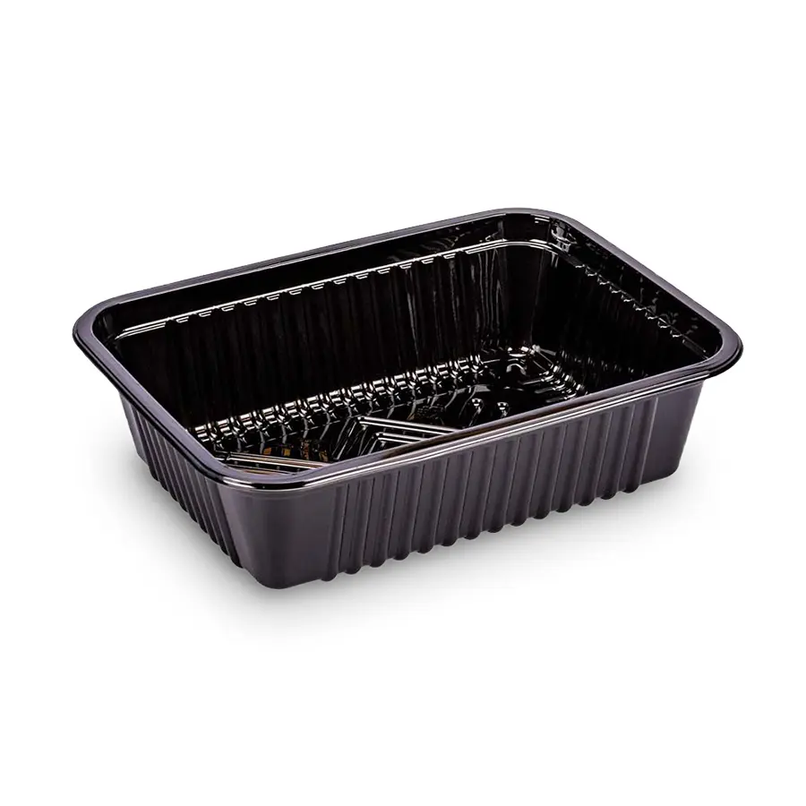 BANDEJA PLASTICA PET SUPER BAND 102 NEGRO X 100 UNIDADES