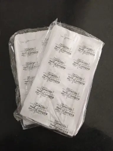 [B4ACI-GRA] BOLSA EXTRA BCO Nº 4A IMP GRAC COMPRA X 100 unidades